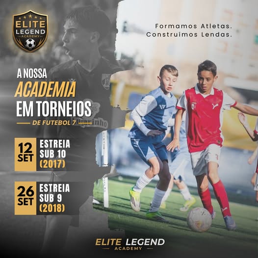 Estreia da Elite Legend Academy em torneios de Futebol 7